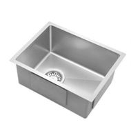 Detailed information about the product Cefito 34cm X 44cm Stainless Steel Kitchen Sink Under/Top/Flush Mount Silver.