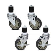 Detailed information about the product Cefito Set Of 4 Swivel Castor Wheels