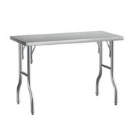 Detailed information about the product Cefito Stainless Steel Kitchen Benches Work Bench Food Foldable 430