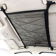 Detailed information about the product Ceiling Cargo Net Pocket Keep Your Car Organised Easy To Use For Most Vehicles 80 X 55cm