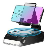 Detailed information about the product Cell Phone Stand with Wireless Bluetooth Speaker,LED Light, Anti-slip Design Phone Holder Cool Tech Gadgets