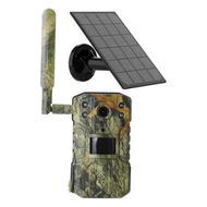 Detailed information about the product Cellular Trail Camera 4G LTE, 2K Game Camera with Night Vision Motion Activated, Solar Power IP66 Waterproof APP Control Live Streaming