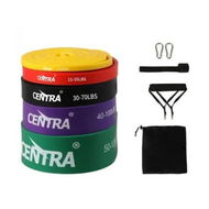 Detailed information about the product Centra Set of 5 Heavy Duty Resistance Bands