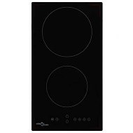 Detailed information about the product Ceramic Hob with 2 Burners Touch Control 3000 W