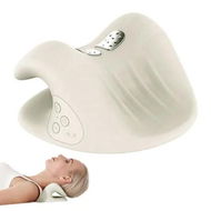 Detailed information about the product Cervical Spondylosis Pillow, 2 In 1 Cordless Heated Sleep Neck Pillow, Neck Traction Device, Neck And Shoulder Relaxer