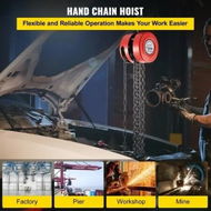 Detailed information about the product Chain Hoist Chain Block 2 Ton Capacity 2 M Lift Steel Construction Red