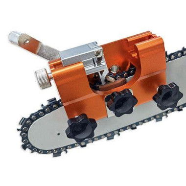 Chainsaw SharpenerHand-Cranked Chainsaw Chain Sharpening Jig Kit Large