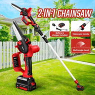 Detailed information about the product Chainsaw Wood Cutter Cordless Electric Mini Pole Telescopic Handheld 2 In 1 Chain Saw Rechargeable Battery Cutting Machine