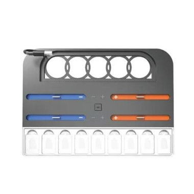 Charger Station for Switch 2 JoyCons 4 Controllers RGB Light Fast Charging Dock With 9 Game Card Storage Stand