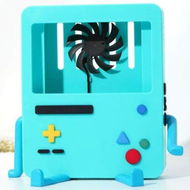 Detailed information about the product Charging Stand With Cooling Fan For Nintendo Switch Accessories Portable Dock Compatible For Nintendo Switch OLED Cute Case BMO Decor GiftBlue