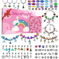 Detailed information about the product Charm Bracelet Making Kit Gionlion 150 Pcs Jewelry Beads Charm Pendants Snake Chains Unicorn Gifts For Teen Girls Ages 5+