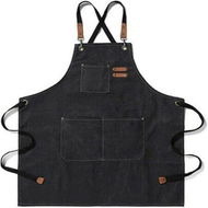 Detailed information about the product Chef Aprons For Men Women Cooking Kitchen Canvas Apron