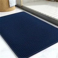 Detailed information about the product Chenille Bath Mat-Rubber Backing Bathroom Rugs Non Slip-Quick Dry Bath Mats for Bathroom Floor- Rugs Fit Under Door(Blue-40*60CM)