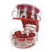 Cherry Pitter Stoner Remover Multi Seed Easy Squeeze Grip 6 Cherries Core Removal Kitchen Tool Gadgets Red. Available at Crazy Sales for $14.95
