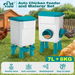 Chicken Bird Feeder Waterer Set 8KG Auto Water Food Dispenser 7L Drinker Automatic Poultry Hen Chook Chick Gravity Feeding Drinking System Rat Proof. Available at Crazy Sales for $39.95