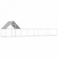 Detailed information about the product Chicken Coop 8x2x2 M Galvanised Steel