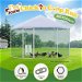 Chicken Coop Rabbit Hutch Duck Walk In Cage Hen Puppy Enclosure House Large Pen Shade Cover Metal Backyard 4 X 2.63M. Available at Crazy Sales for $189.88