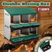 Chicken Nesting Box 2 Layer 6 Hole Hen Chook Roll Away Out Laying Boxes Modular Poultry House Egg Nest Coop Lay Perch Hutch Brooder Galvanised Metal. Available at Crazy Sales for $129.95