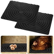 Detailed information about the product Chicken Nesting Pad Convenient Reusable Wear-Resistant Keep Tidy Rubber Poultry Nest Box Pad Egg Mat Farm (2 Pack)