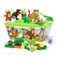 Detailed information about the product Children Dinosaur Building Blocks Set Toy Jurassic World Animal Large Particles Building Blocks Building BlocksChildren Toys