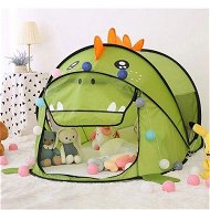 Detailed information about the product Children Indoor Tent Playhouse Zipper Toy Castle Boy Cartoon Little Dinosaur Shape Screen Toy Window Tent Girl Simulation Camping