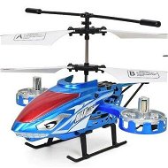 Detailed information about the product Children's Alloy Electric Helicopter Toy Light Charging Control Aircraft 4.5 Channel Avan Side Flying Helicopter Toys - Blue