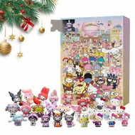 Detailed information about the product Christmas Advent Calendar 2025, 24 Days Christmas Cute Anime Cartoon Doll Toys, Christmas Collectible Anime Cartoon Doll Ornament Toys for Kids