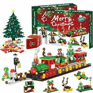 Detailed information about the product Christmas Advent Calendar 2025 Train Building Blocks Set,24 Boxs Surprise Christmas Countdown Toy Building Kits Xmas Thanksgiving Gifts for Kids