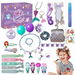 Christmas Advent Calendar 24 Days Mermaid Hair Accessories Makeup Hair Clips Toys Collection Kids Children Holiday Gift. Available at Crazy Sales for $36.99