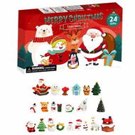 Detailed information about the product Christmas Advent Calendar 24 Pieces Figures Blind Box,Christmas Calendar Toy for Kids