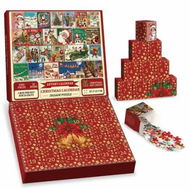 Detailed information about the product Christmas Advent Calendar Puzzle 1000 Piece,Christmas Countdown Calendar 2025 Jigsaw Puzzle,Holiday Santa Puzzle