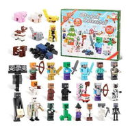 Detailed information about the product Christmas Advent Calendar Toys, Figures Building Blocks Including 29 Characters, 24 Days Surprise Christmas Countdown Calendar Toy