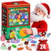 Christmas Advent Calendar with Mini 3D Printed Animal Toys, 24 Days Xmas Countdown Vending Machine with Surprise Eggs, Christmas Stocking Stuffers for Kids. Available at Crazy Sales for $26.95