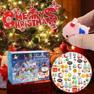 Detailed information about the product Christmas Advent Countdown Calendar 24Pcs Christmas Kids Toys Pack, Simple Pop it, 24 Little Doors to Get 24 Days of Surprises, Christmas Toy for Boxes Surprise Party Favor