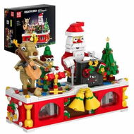 Detailed information about the product Christmas Band Building Set with Santa Claus,Reindeer,Xmas Tree Blocks Model,Holiday Collections Toys Kits,DIY Creative Decor Gift