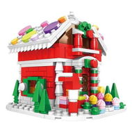 Detailed information about the product Christmas Blocks, Gingerbread House Building Blocks 322PCS DIY Brick Christmas Pen Holder for Boys Girls 6-10 Years Old