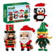 Christmas Building Blocks Santa Claus Nutcracker Elf Penguin Kit for Kids,Xmas Ornaments Bricks Set. Available at Crazy Sales for $29.99