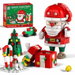 Christmas Building Blocks Santa Claus Sets, 765 Piece Santa Gift Scene Christmas Decor Display Creative Building Activity. Available at Crazy Sales for $34.95