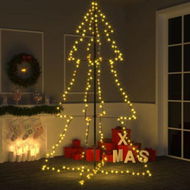 Detailed information about the product Christmas Cone Tree 240 LEDs Indoor And Outdoor 118x180 Cm