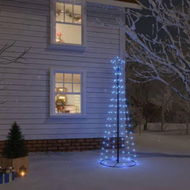 Detailed information about the product Christmas Cone Tree Blue 108 LEDs 70x180 cm