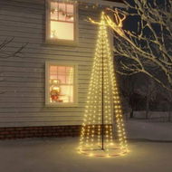 Detailed information about the product Christmas Cone Tree Warm White 310 LEDs 100x300 cm