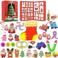 Detailed information about the product Christmas Countdown Calendar with Sensory Fidget Toys, 24 Days of Surprises Box Christmas Advent Calendar Pressure Relief Toys