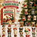 Christmas Countdown Vacation Calendar Advent, 24 Days of Chihuahua Themed Holiday Surprise, 24 Pcs 2D Flat Acrylic Christmas Tree Ornaments. Available at Crazy Sales for $14.95