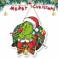 Detailed information about the product Christmas Decorations Hanging Signs Door Sign for Holiday Decor Ornaments for Christmas Tree