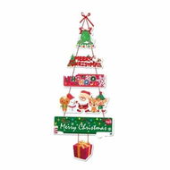 Detailed information about the product Christmas Door Hanging Decoration Christmas Tree Decor Door Hanging Sign Wall Ornament For Balcony Bedroom Festivals Office