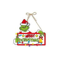 Detailed information about the product Christmas Door Sign Thief Stole Hanging Decor for Indoor Outdoor Holiday Tree and Wall