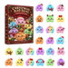 Christmas Dumpling Advent Calendar 24 Days, 24 Cute Bao Bun 2D Acrylic Hanging Ornaments, Christmas Tree Decorations Christmas Gifts. Available at Crazy Sales for $14.99