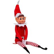 Detailed information about the product Christmas Elf Plush Toy, Long Naughty Christmas Elf Doll 15 inches