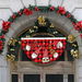 Christmas Fan Flag Banner Merry Christmas Hanging Flag Decoration For Home Garden Window Corridor Ornaments New Year. Available at Crazy Sales for $19.99