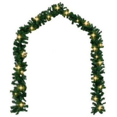 Christmas Garland With LED Lights 20 M